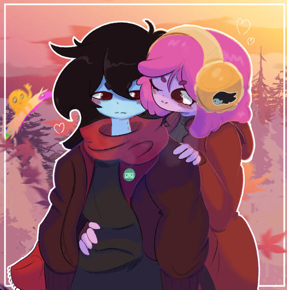 Marseline and Bubblegum